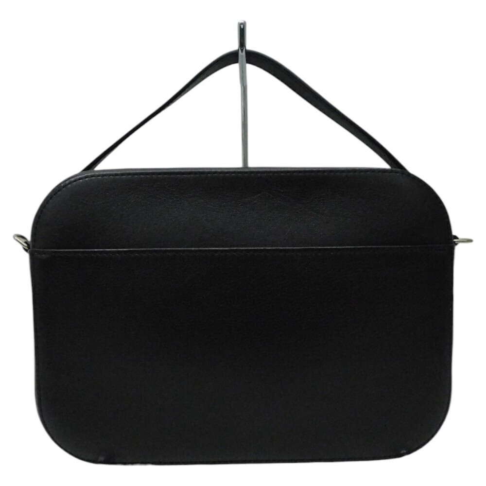 BALENCIAGA EVERYDAY Camera Bag Shoulder Handbag Leather Black - Picture 2 of 7